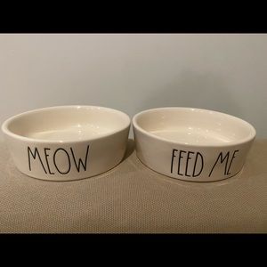 Rae Dunn cat dishes